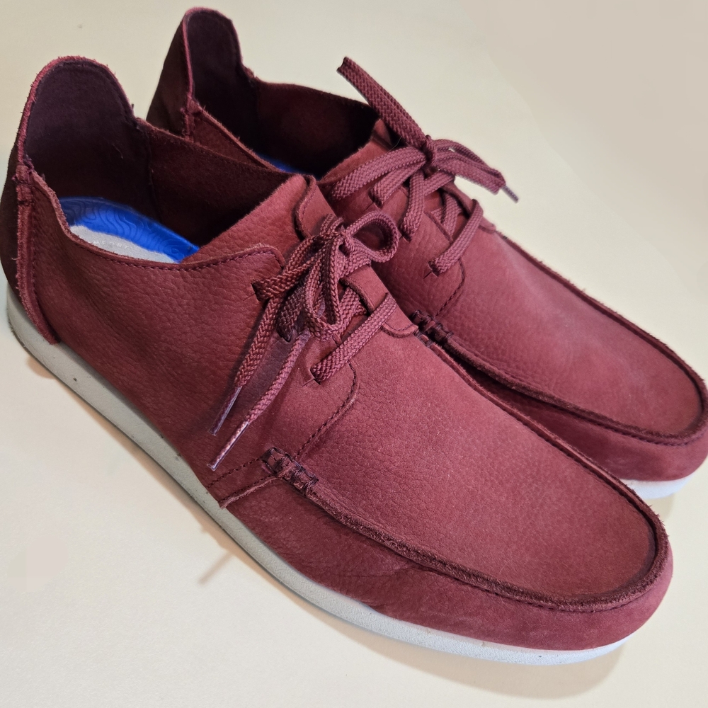 Men's Leather Clarks Shacrelite Low-Oxfords